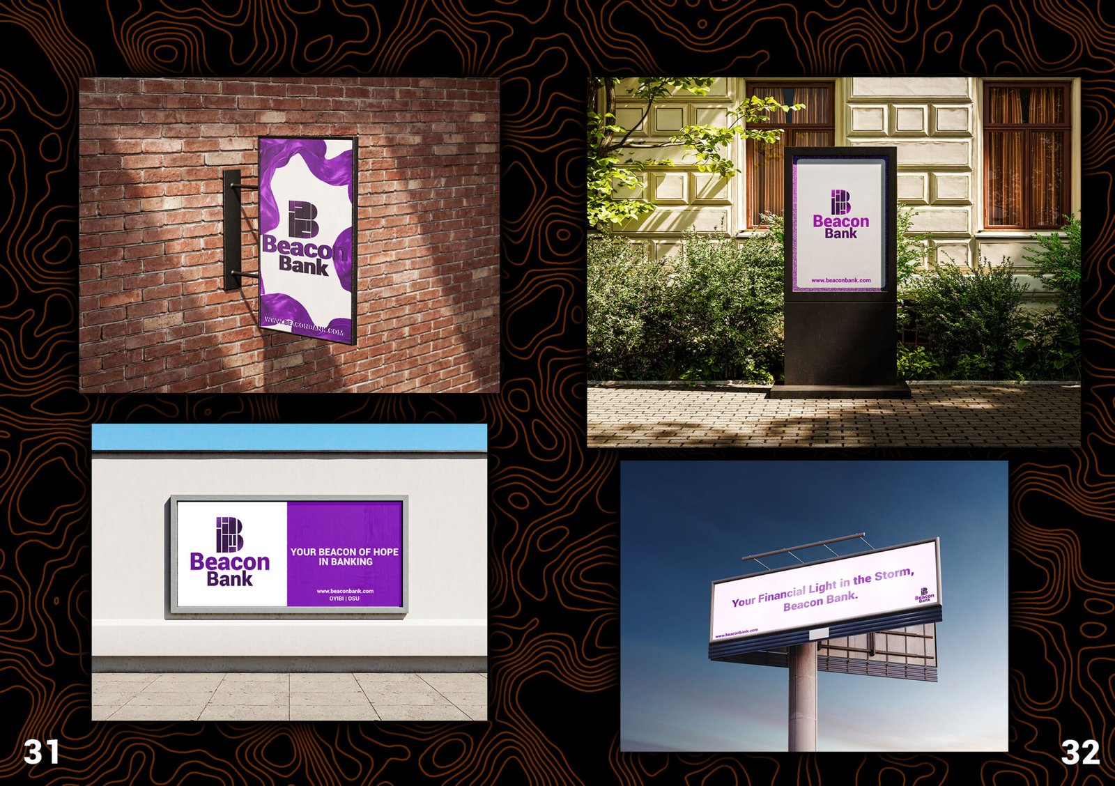 Beacon bank showcase by Elijah Dom