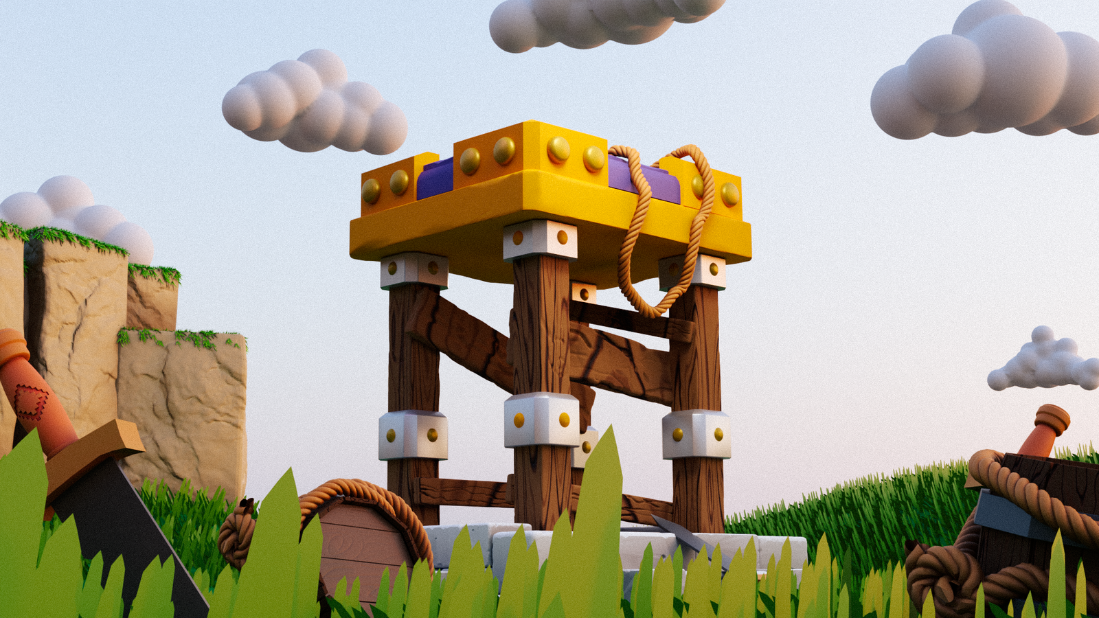 Clash of clans concept by Elijah Dom